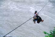 Crossing the river with double persons